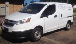 Shawano County Library bookmobile van