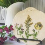floral pottery