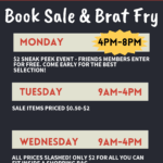 Book Sale Signs