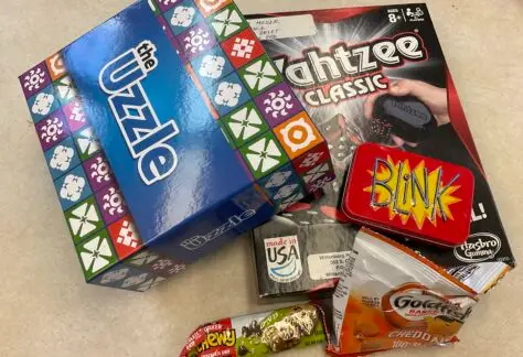 image of assorted board game boxes