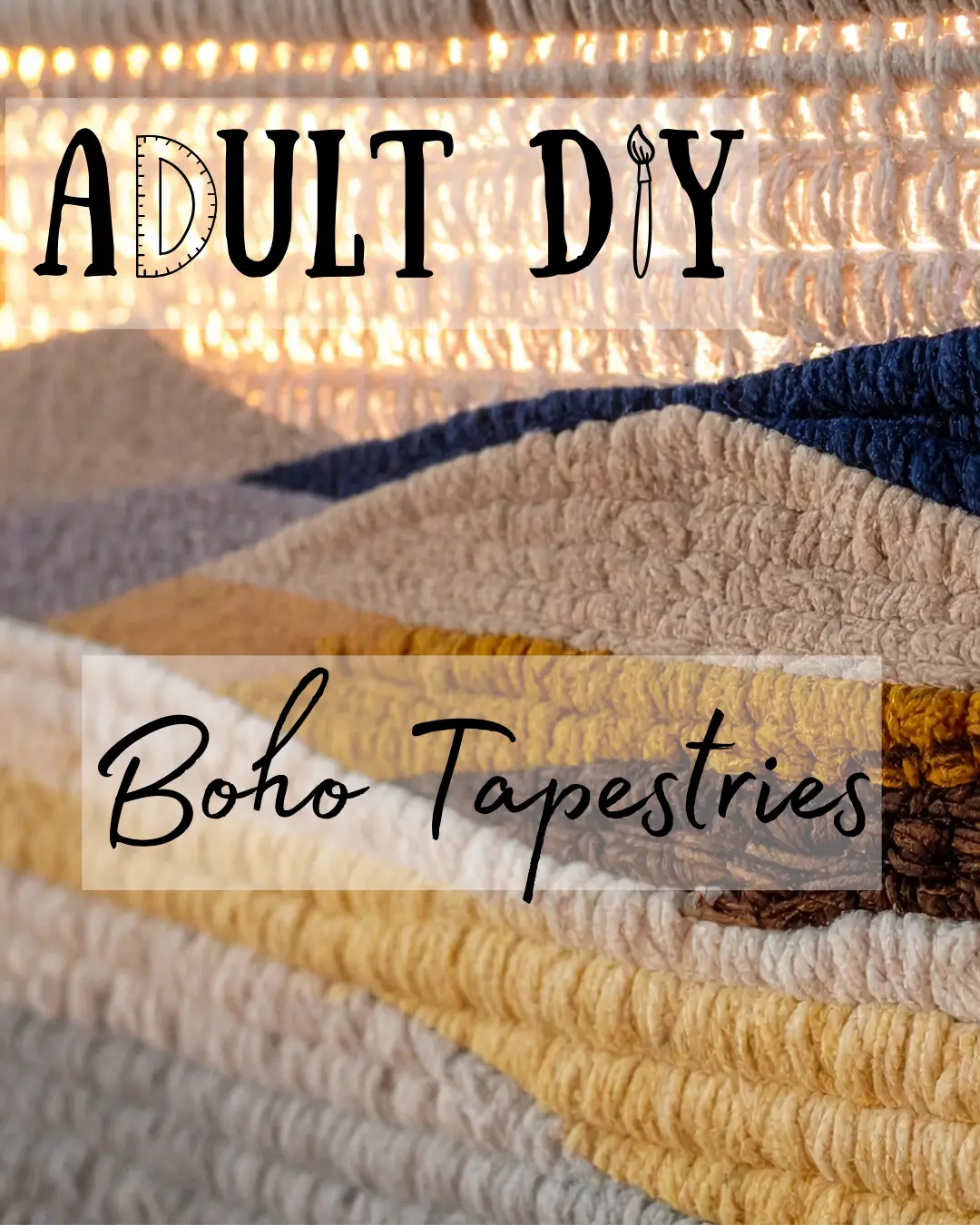 Adult DIY Boho Tapestries