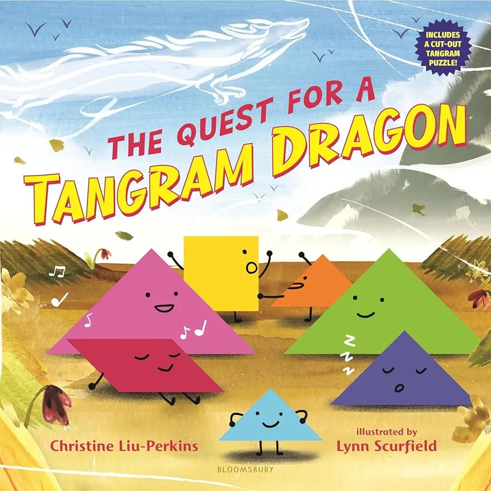 The Quest for a Tangram Dragon by Christine Liu-Perkins, links to more information