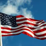 photo of the American flag