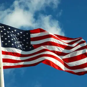 photo of the American flag