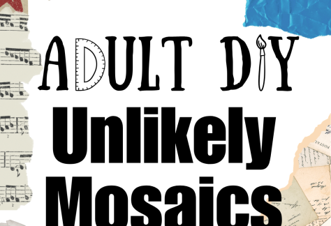 Adult DIY logo "Unlikely Mosaics"