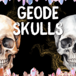 "Geode Skulls" Images of skulls and crystals