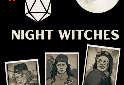 Swords and Dice logo "Night Witches" Old photos of pilots