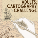 "Inktober for Adults: Cartography Challenge" Image of a hand drawing