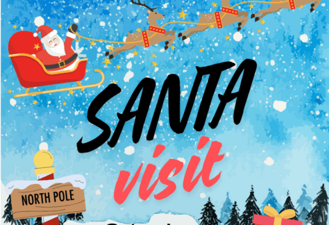 "Santa Visit Saturday November 21, 10-11am"