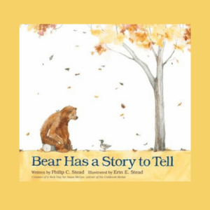 Cover of the book "Bear Has a Story to Tell", links to more information